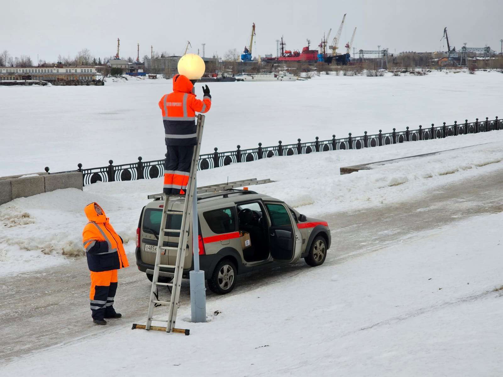 За последние шесть лет протяженность линий наружного освещения Архангельска  выросла на 46 километров